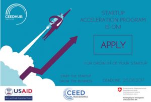 Second Call for applications for the Startup Acceleration program